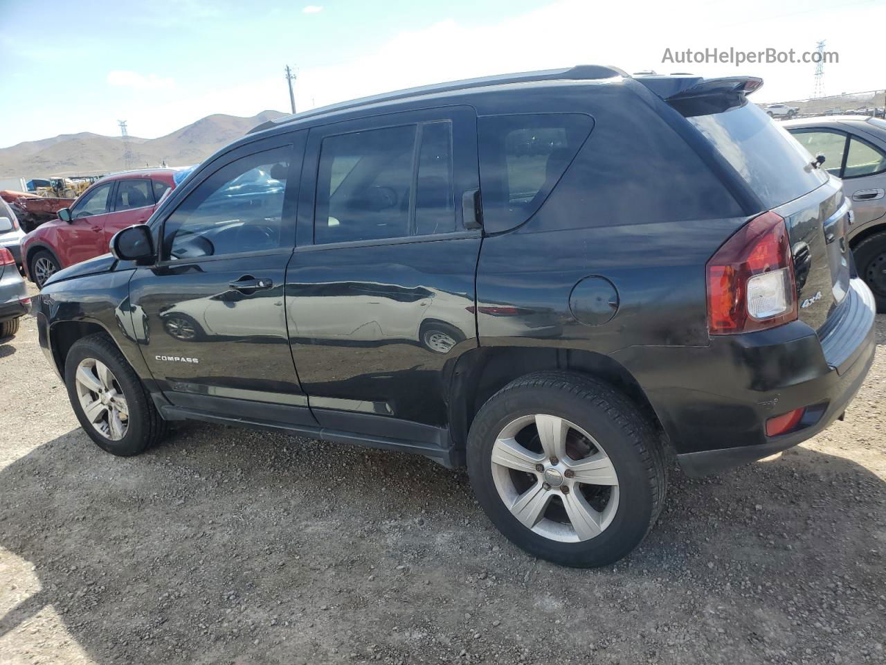 2016 Jeep Compass Sport Black vin: 1C4NJDBB2GD520390