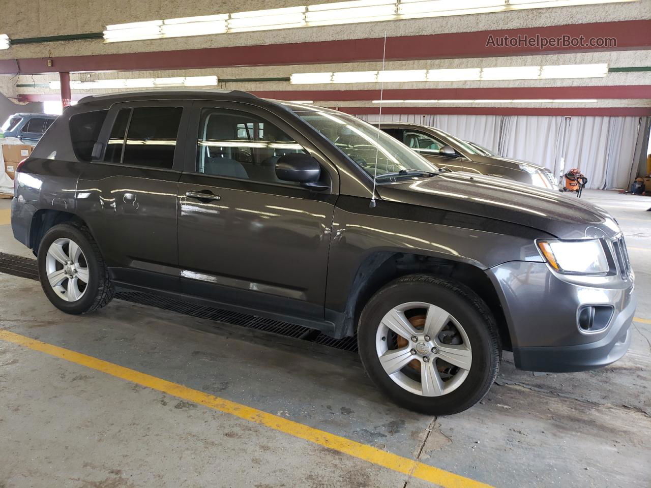 2016 Jeep Compass Sport Серый vin: 1C4NJDBB2GD566754