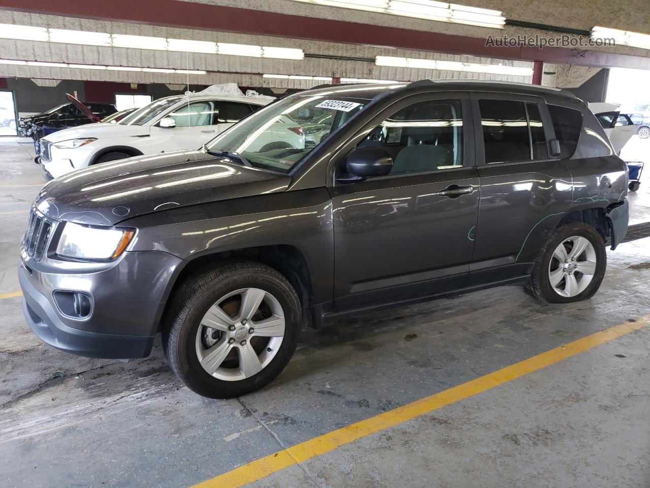 2016 Jeep Compass Sport Серый vin: 1C4NJDBB2GD566754