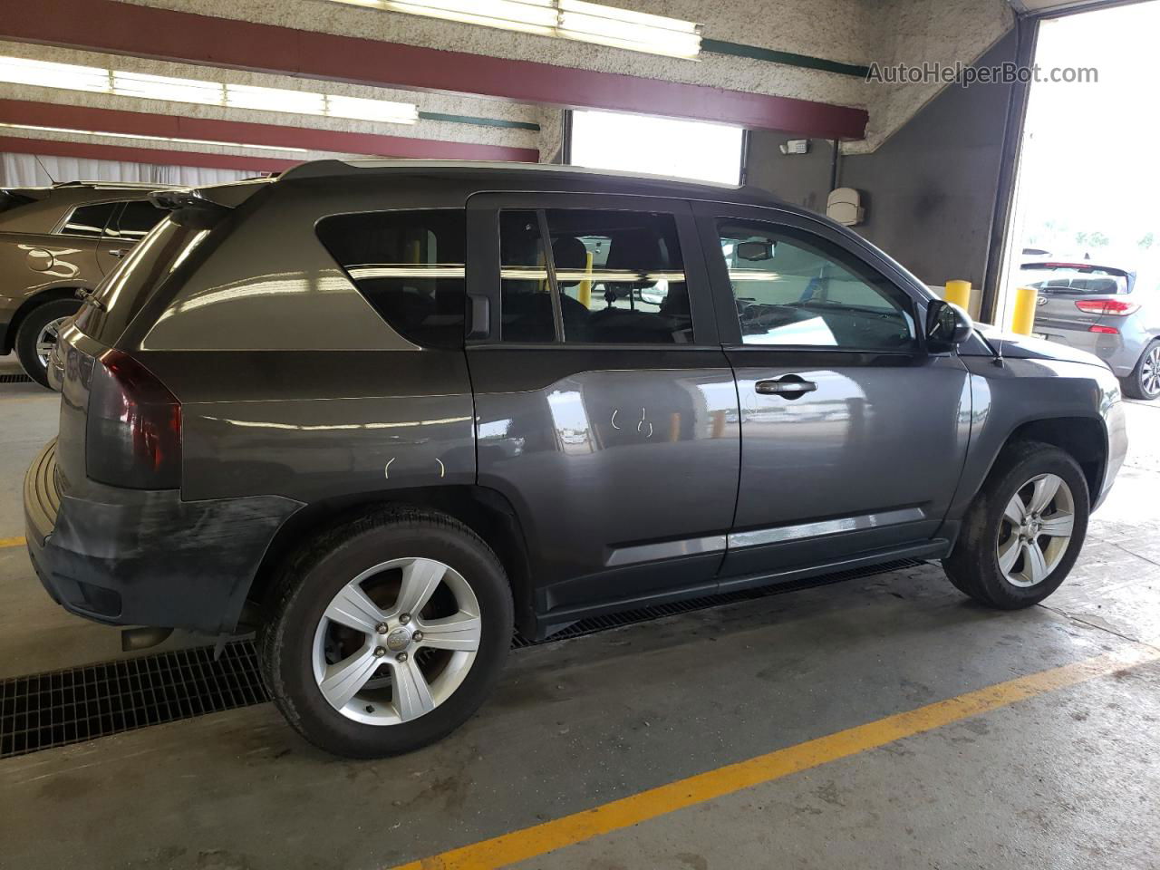 2016 Jeep Compass Sport Серый vin: 1C4NJDBB2GD566754