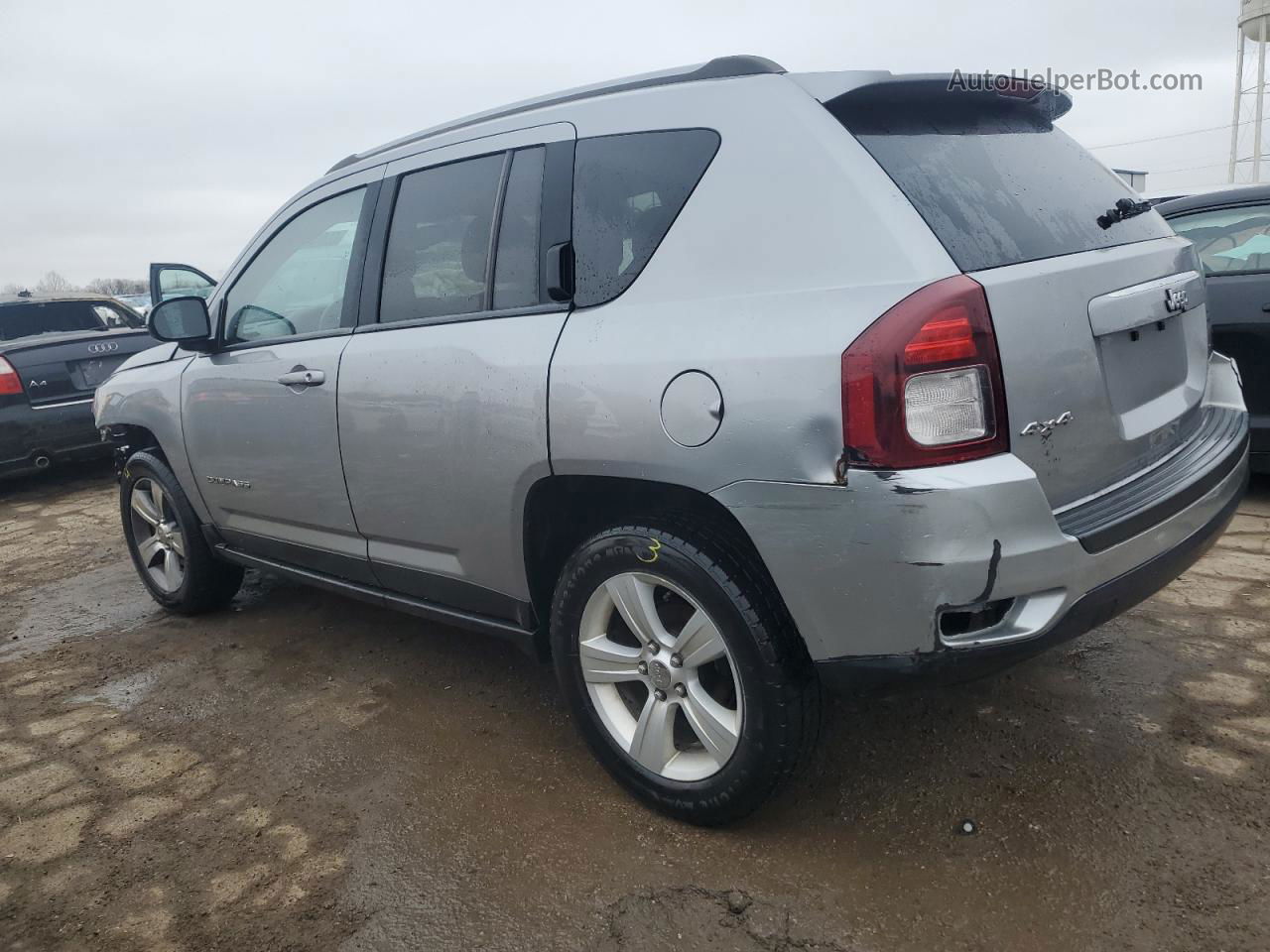 2016 Jeep Compass Sport Silver vin: 1C4NJDBB2GD741794