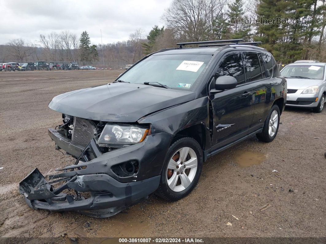 2016 Jeep Compass Sport Черный vin: 1C4NJDBB2GD745943