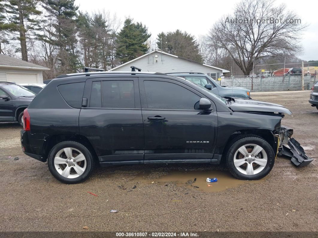 2016 Jeep Compass Sport Black vin: 1C4NJDBB2GD745943