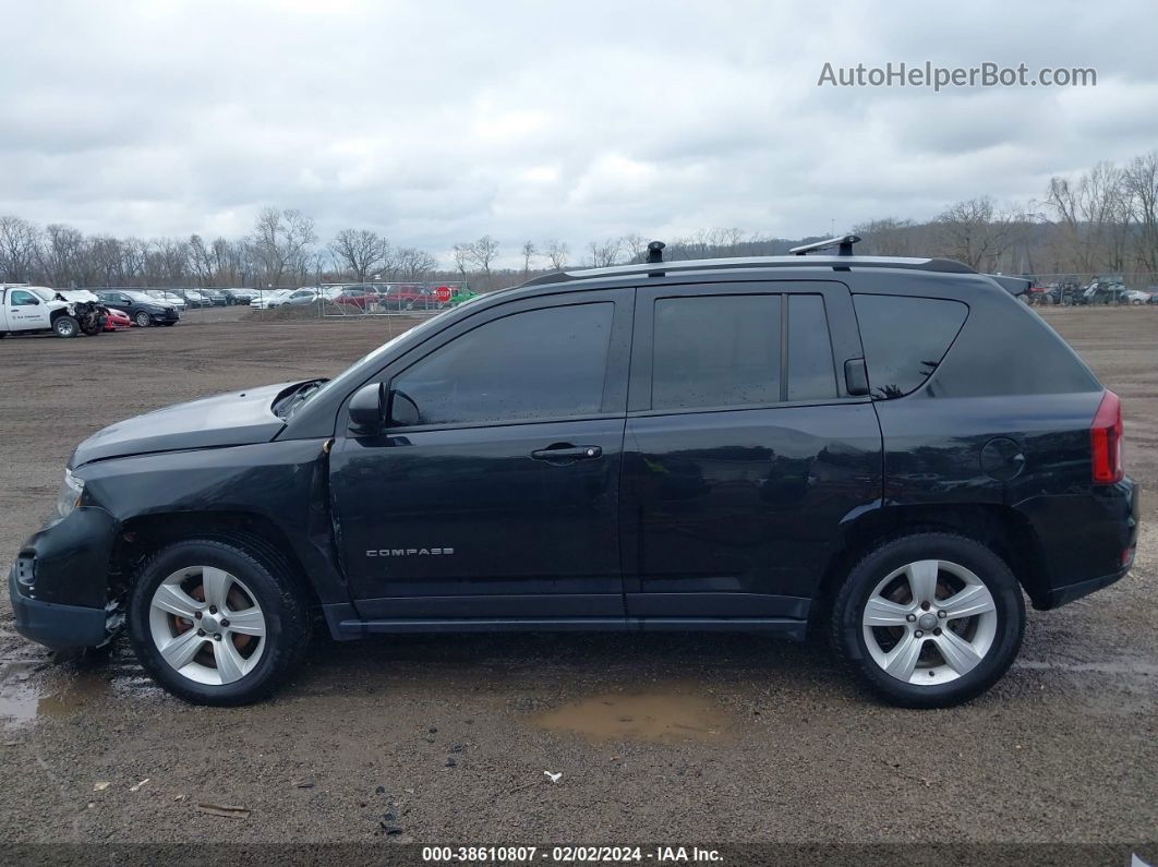 2016 Jeep Compass Sport Черный vin: 1C4NJDBB2GD745943