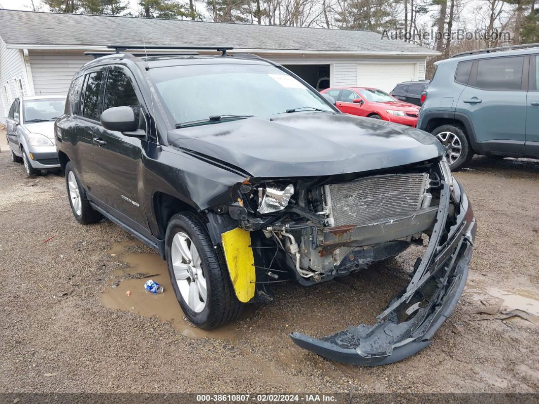 2016 Jeep Compass Sport Черный vin: 1C4NJDBB2GD745943