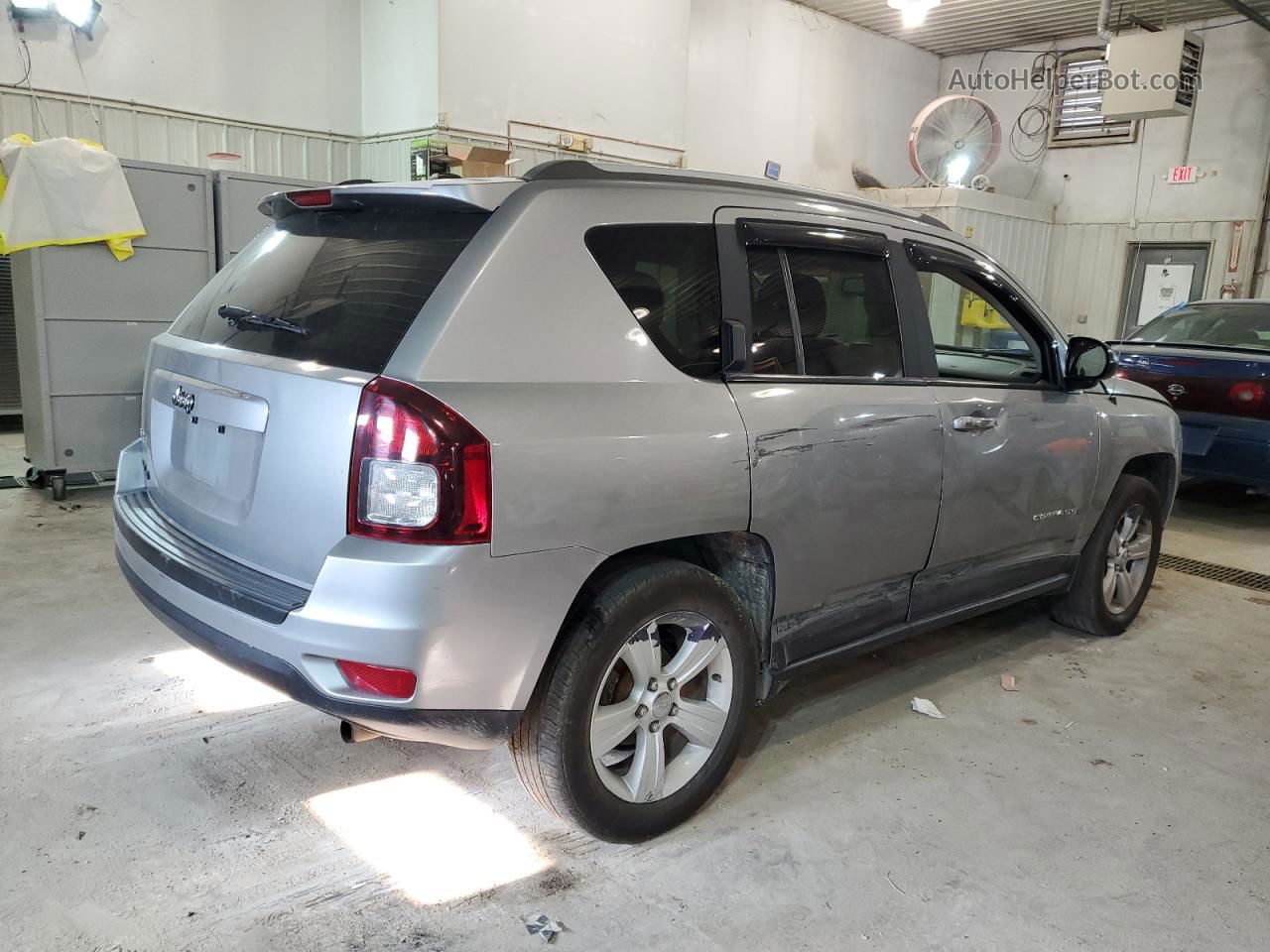 2016 Jeep Compass Sport Gray vin: 1C4NJDBB2GD756523