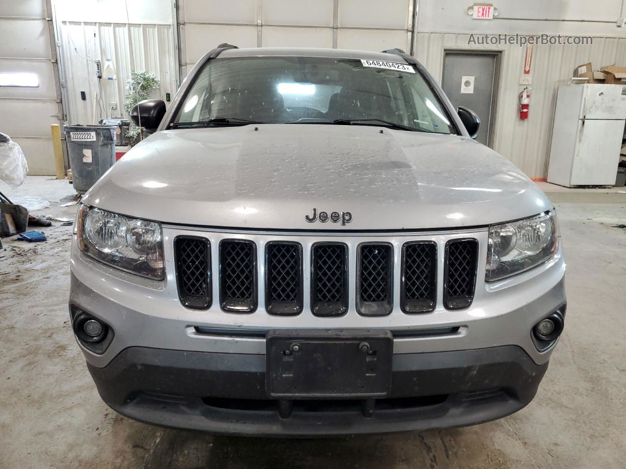 2016 Jeep Compass Sport Gray vin: 1C4NJDBB2GD756523