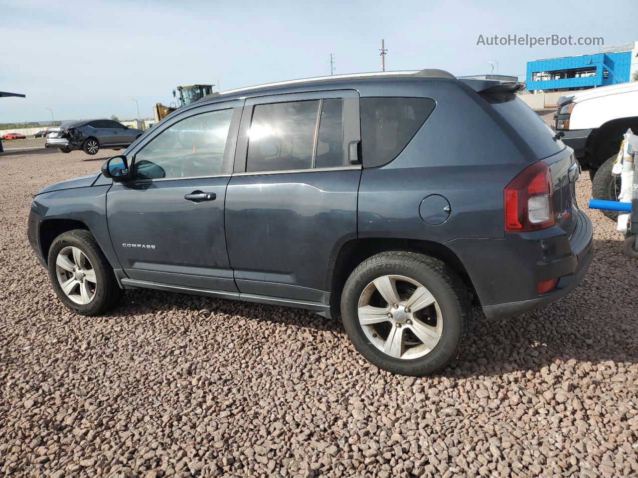 2014 Jeep Compass Sport Blue vin: 1C4NJDBB3ED530164