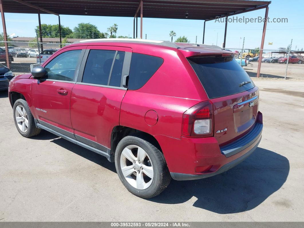 2016 Jeep Compass Sport Red vin: 1C4NJDBB3GD549526