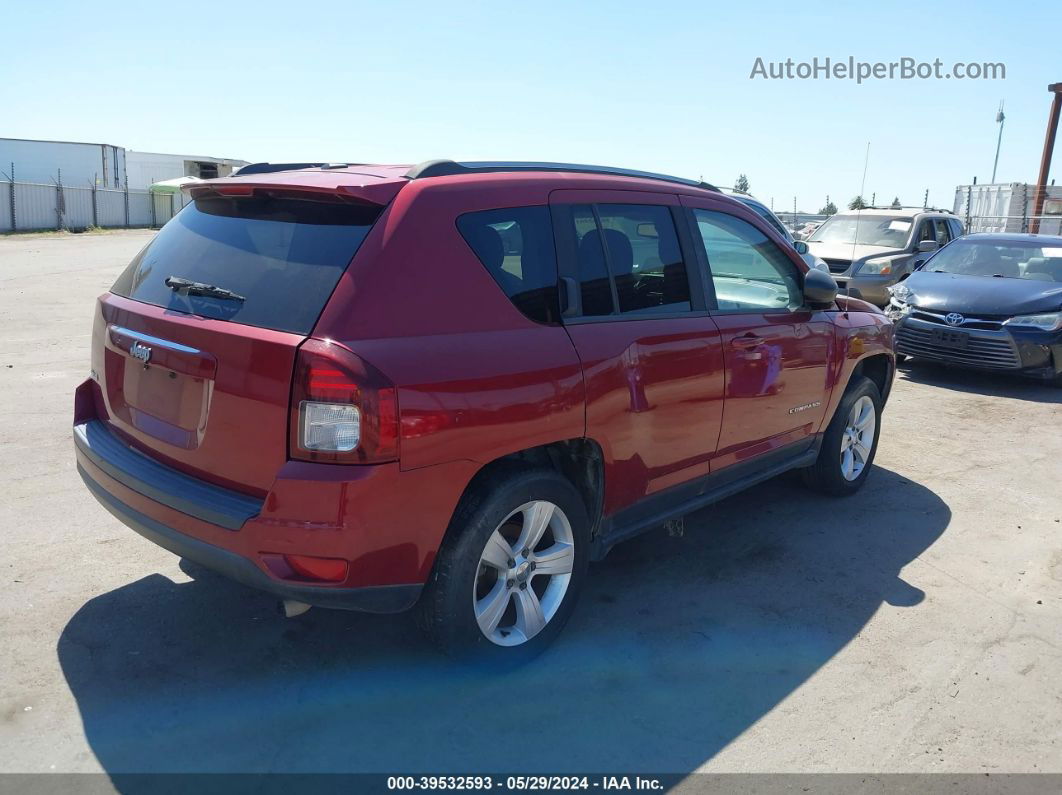 2016 Jeep Compass Sport Red vin: 1C4NJDBB3GD549526