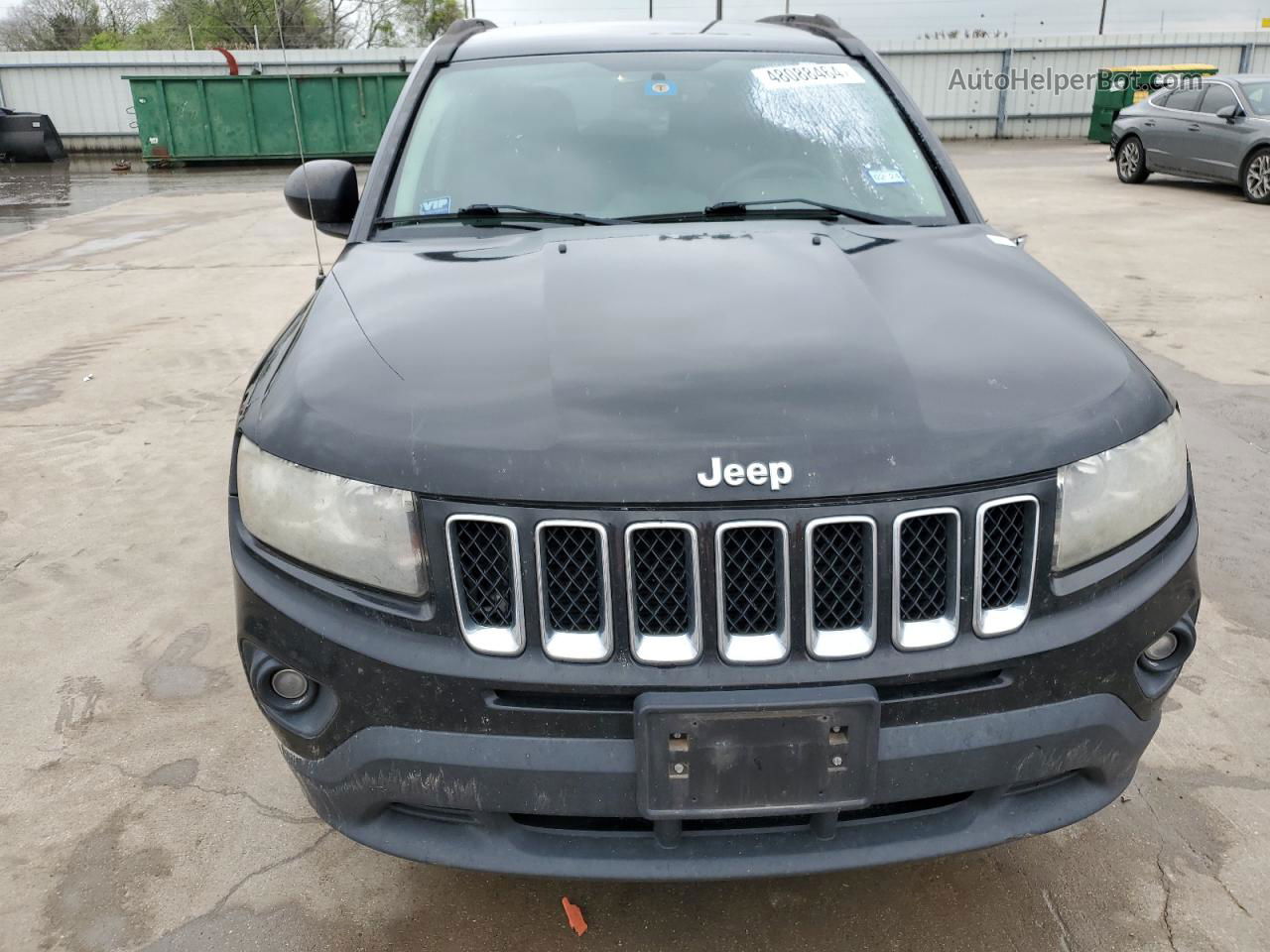 2016 Jeep Compass Sport Черный vin: 1C4NJDBB3GD686269