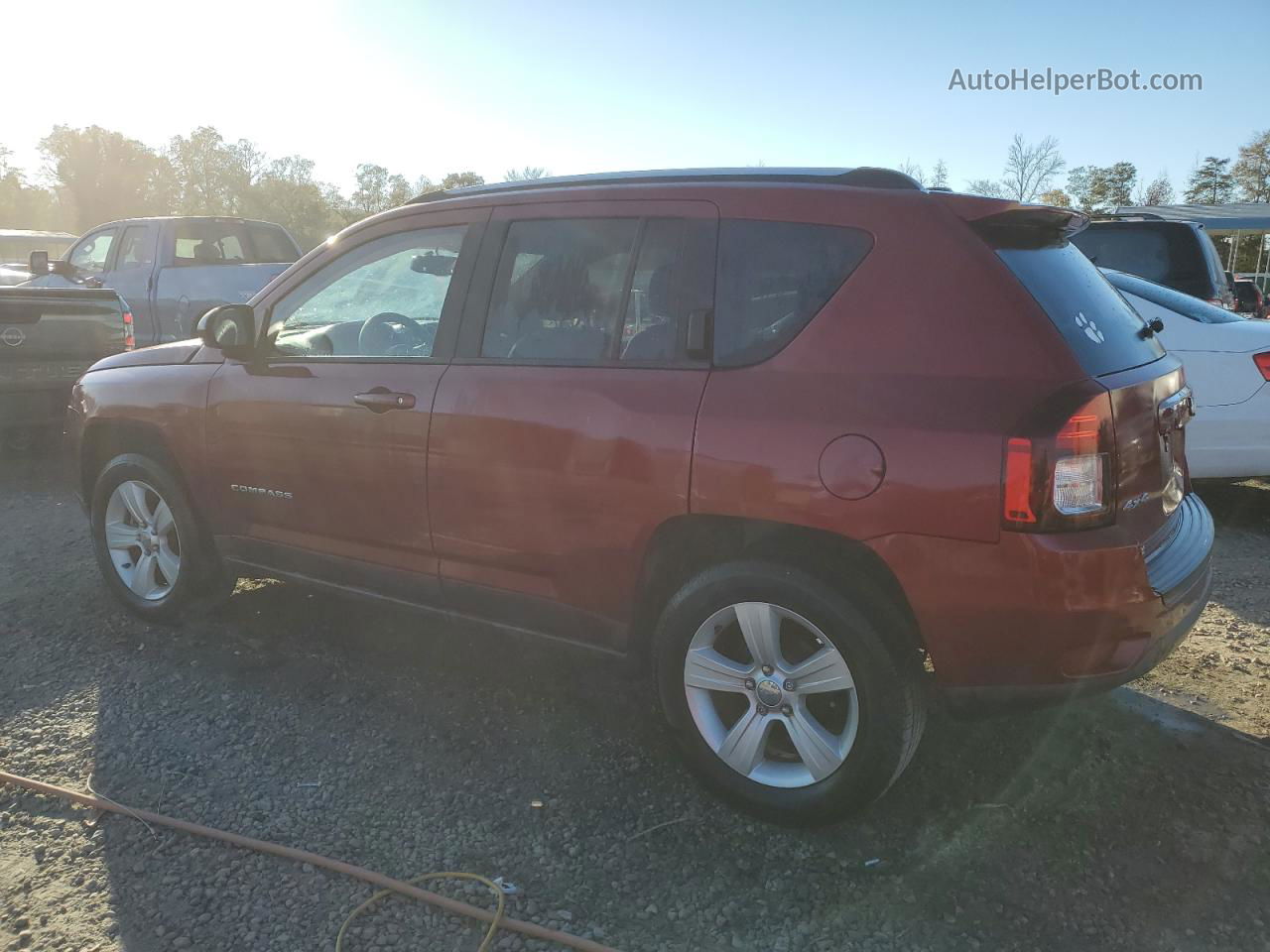 2016 Jeep Compass Sport Red vin: 1C4NJDBB3GD714863