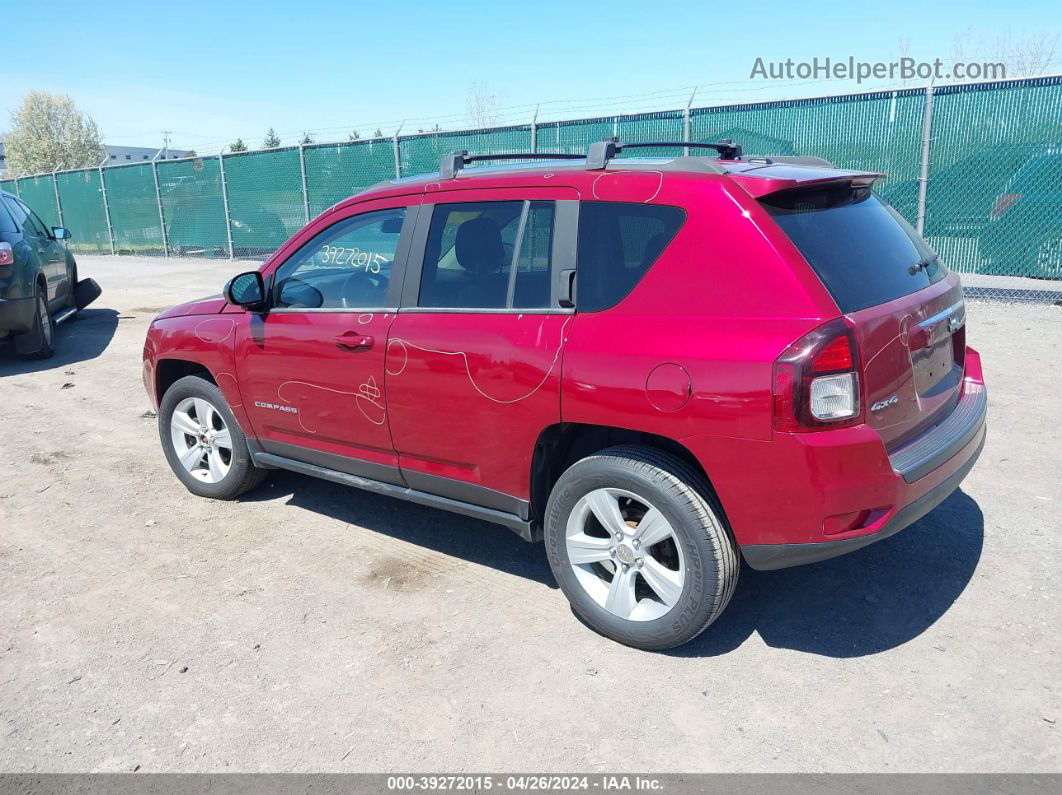 2014 Jeep Compass Sport Red vin: 1C4NJDBB4ED566526