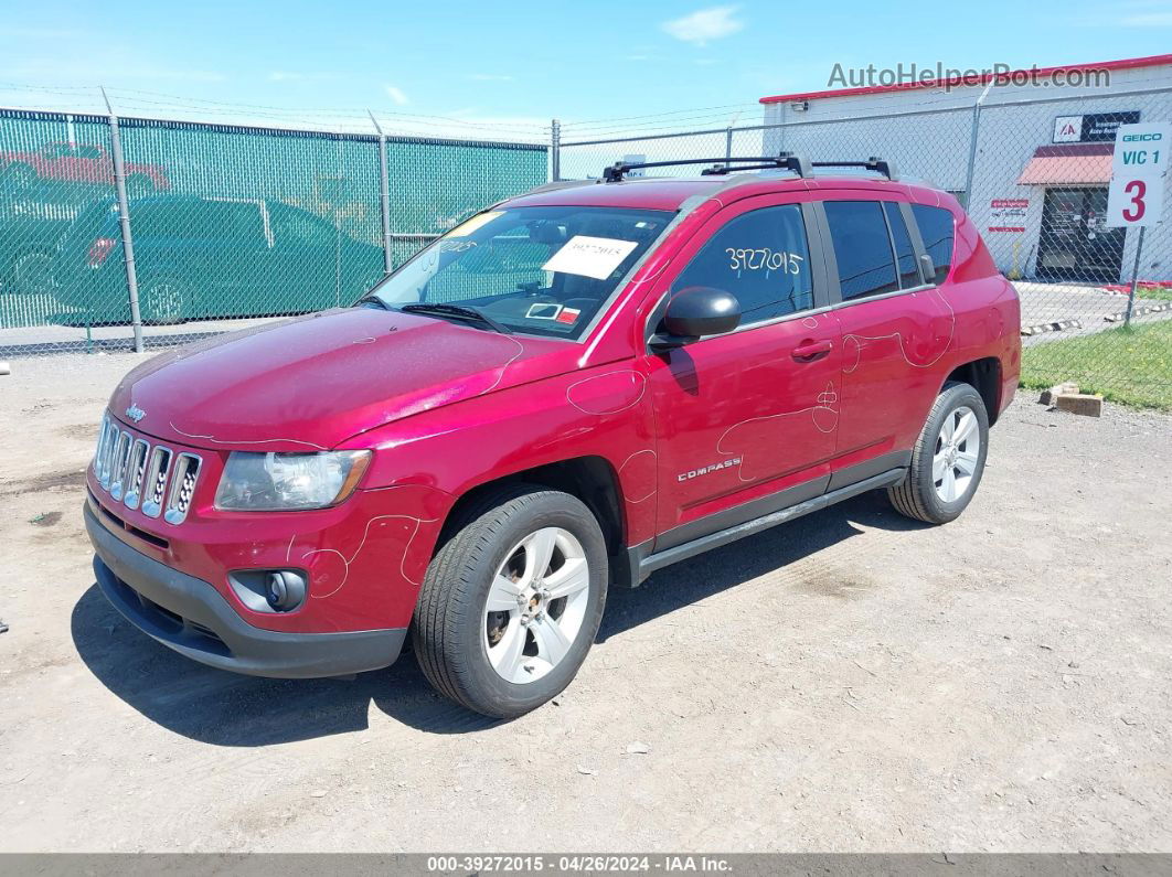 2014 Jeep Compass Sport Красный vin: 1C4NJDBB4ED566526