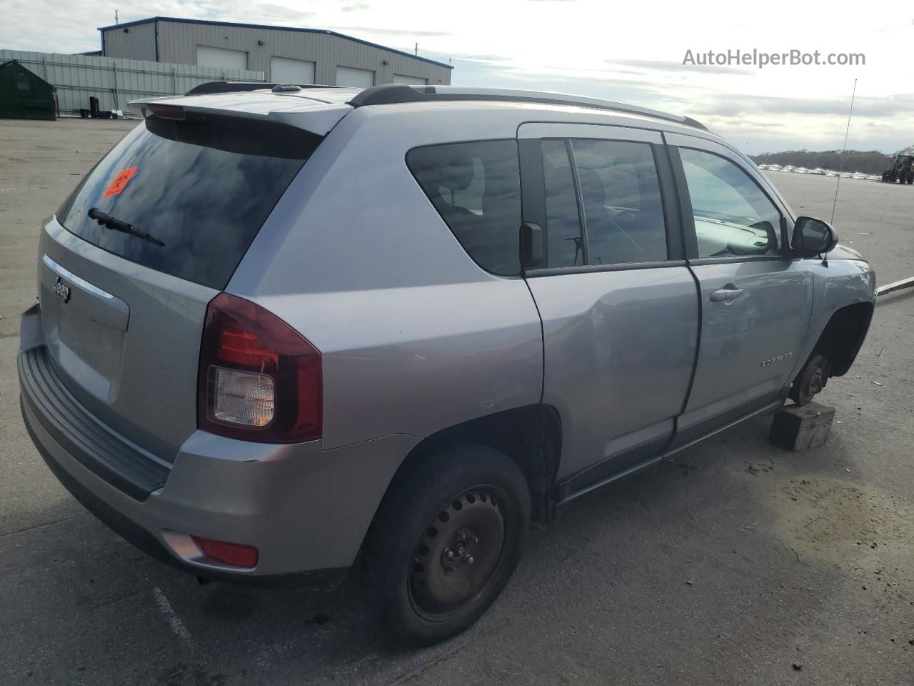 2016 Jeep Compass Sport Gray vin: 1C4NJDBB4GD714340