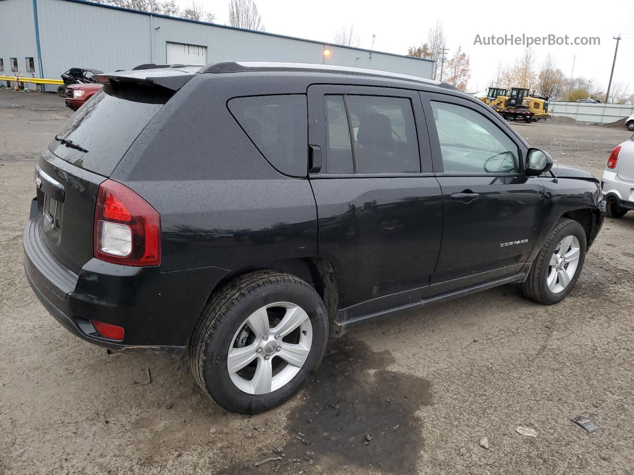 2016 Jeep Compass Sport Черный vin: 1C4NJDBB4GD719103