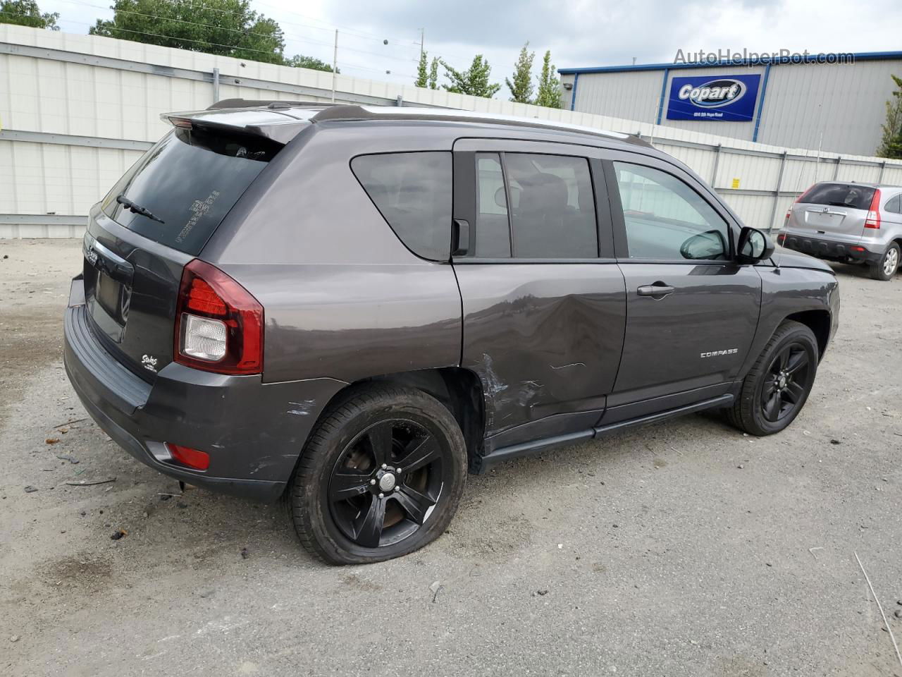 2016 Jeep Compass Sport Серый vin: 1C4NJDBB4GD757236