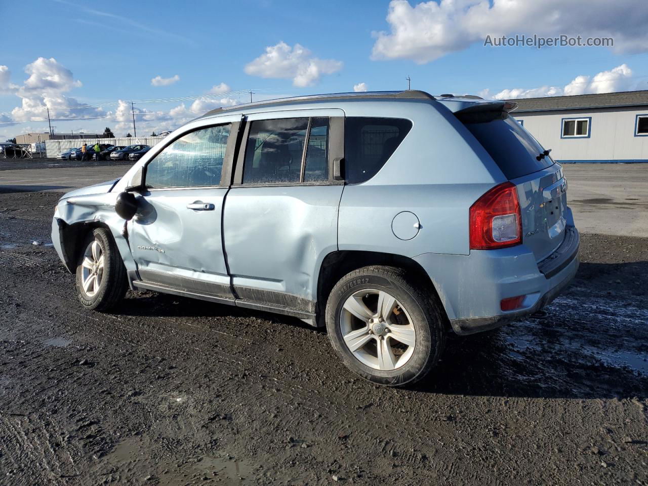 2013 Jeep Compass Sport Blue vin: 1C4NJDBB5DD263348