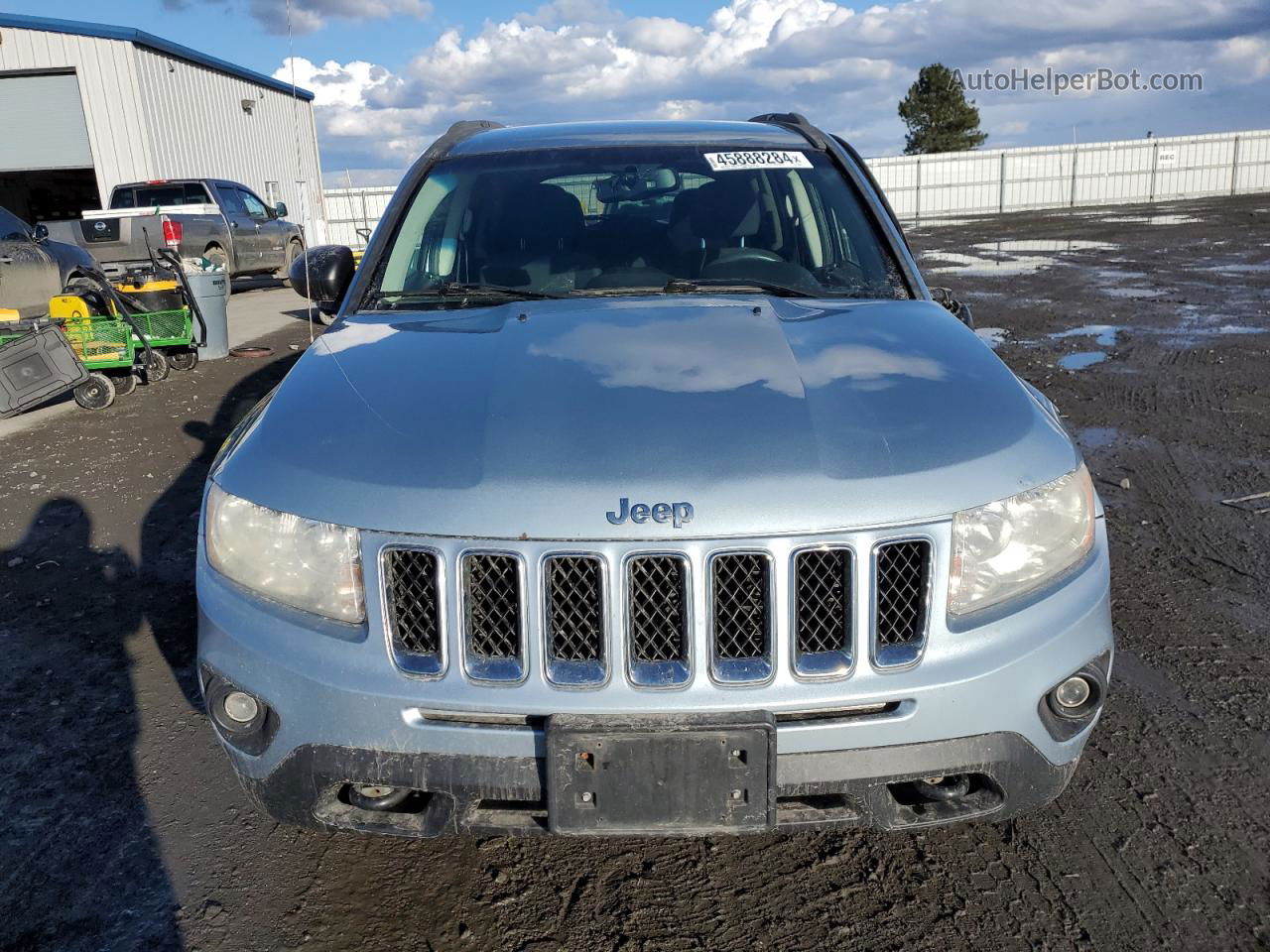 2013 Jeep Compass Sport Blue vin: 1C4NJDBB5DD263348