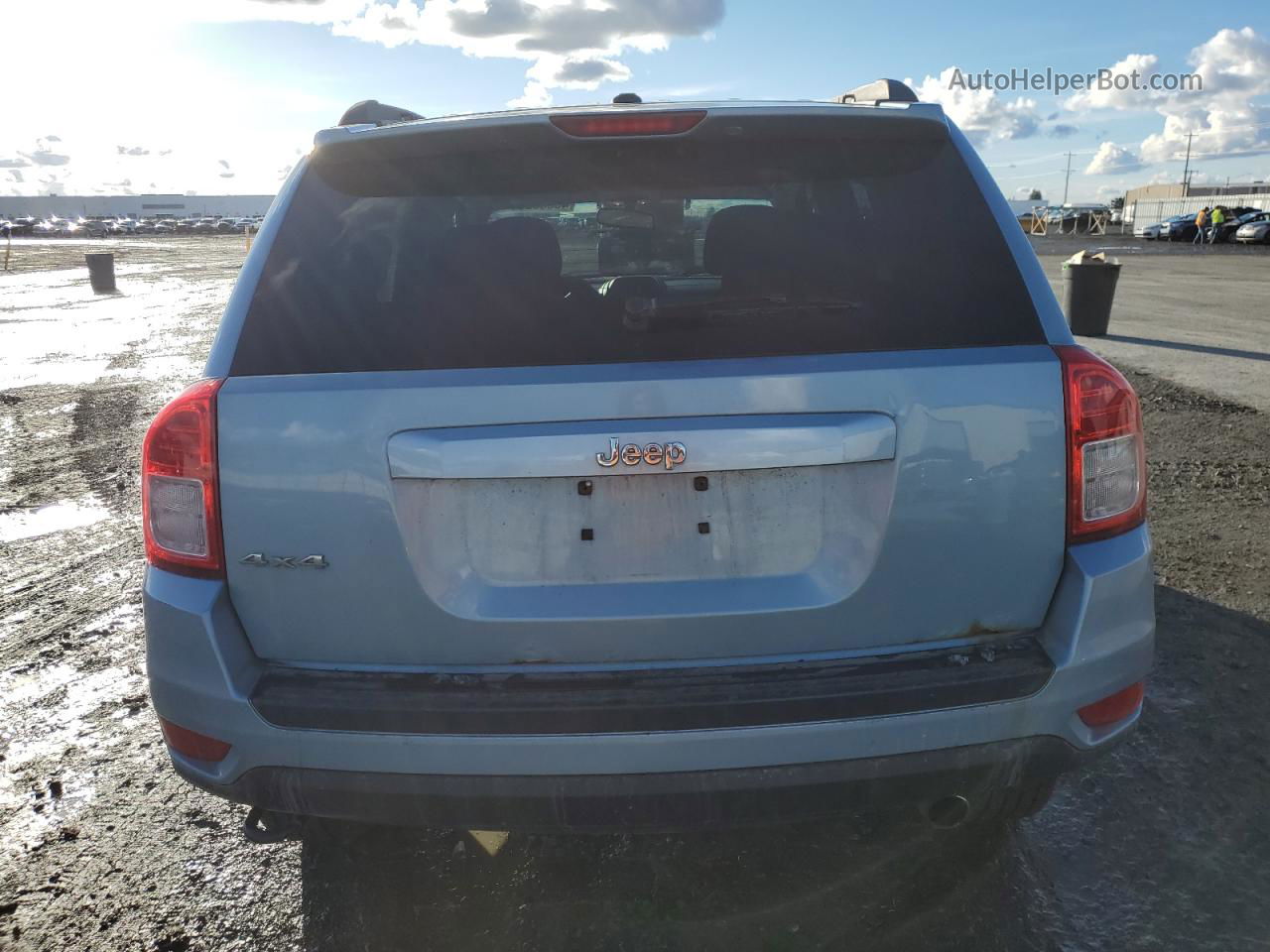 2013 Jeep Compass Sport Blue vin: 1C4NJDBB5DD263348