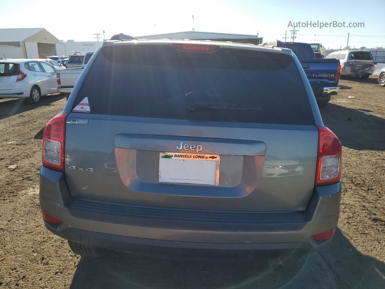 2013 Jeep Compass Sport Gray vin: 1C4NJDBB5DD275208