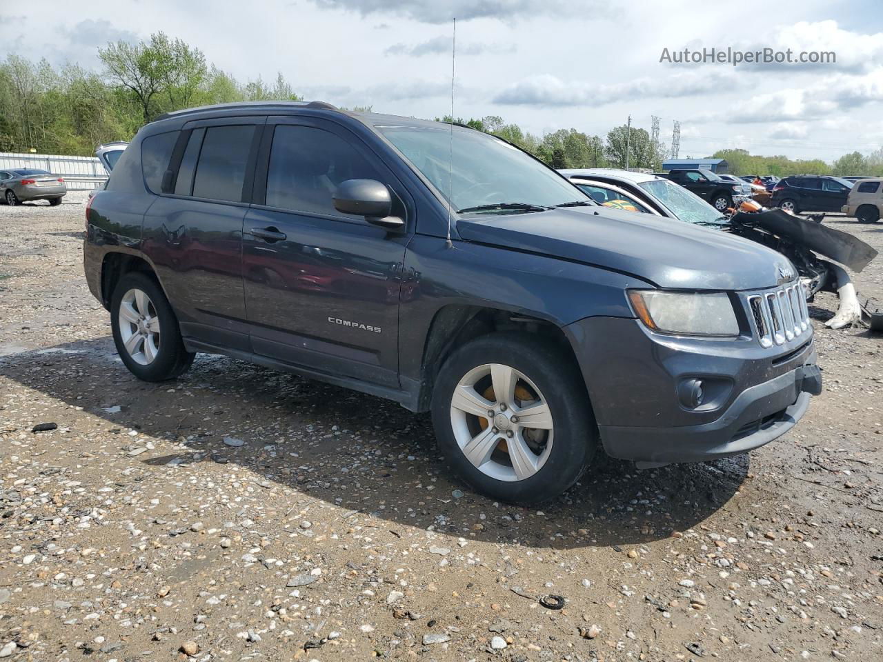 2014 Jeep Compass Sport Charcoal vin: 1C4NJDBB5ED828134