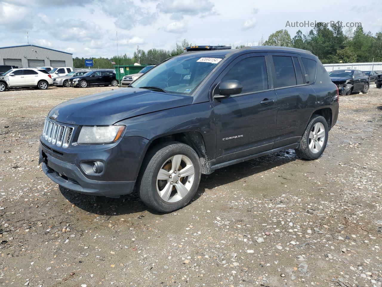 2014 Jeep Compass Sport Charcoal vin: 1C4NJDBB5ED828134