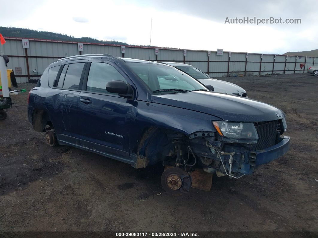 2016 Jeep Compass Sport Синий vin: 1C4NJDBB5GD631550