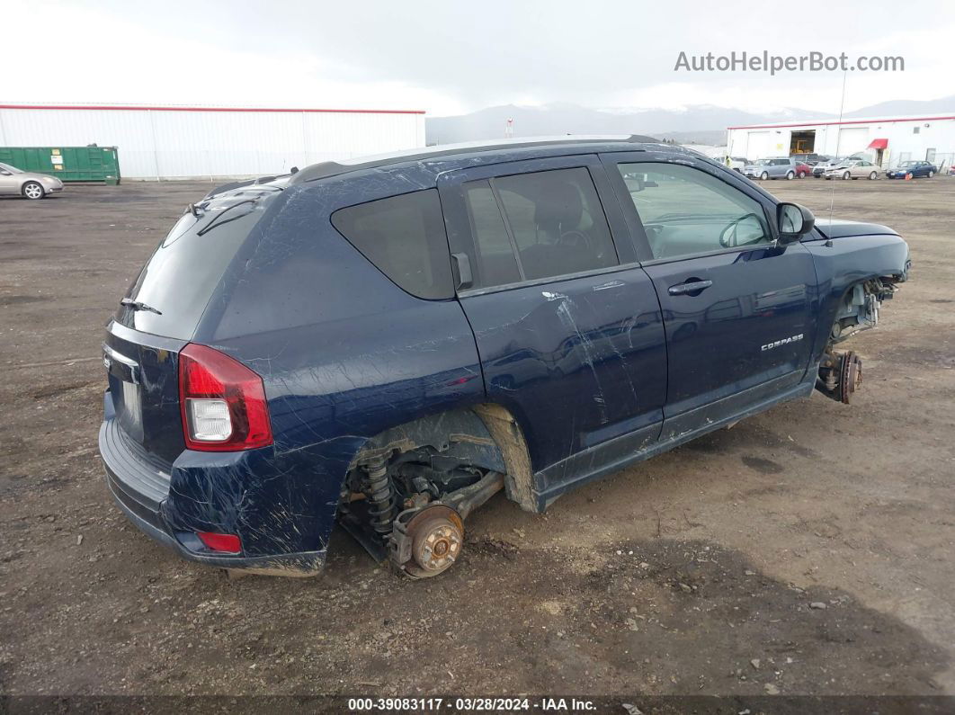 2016 Jeep Compass Sport Синий vin: 1C4NJDBB5GD631550