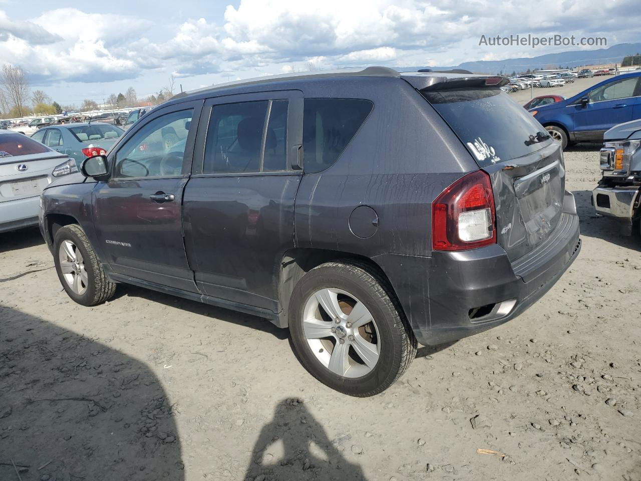 2016 Jeep Compass Sport Серый vin: 1C4NJDBB5GD662359