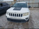 2013 Jeep Compass Sport White vin: 1C4NJDBB6DD245358