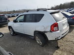 2013 Jeep Compass Sport White vin: 1C4NJDBB6DD245361