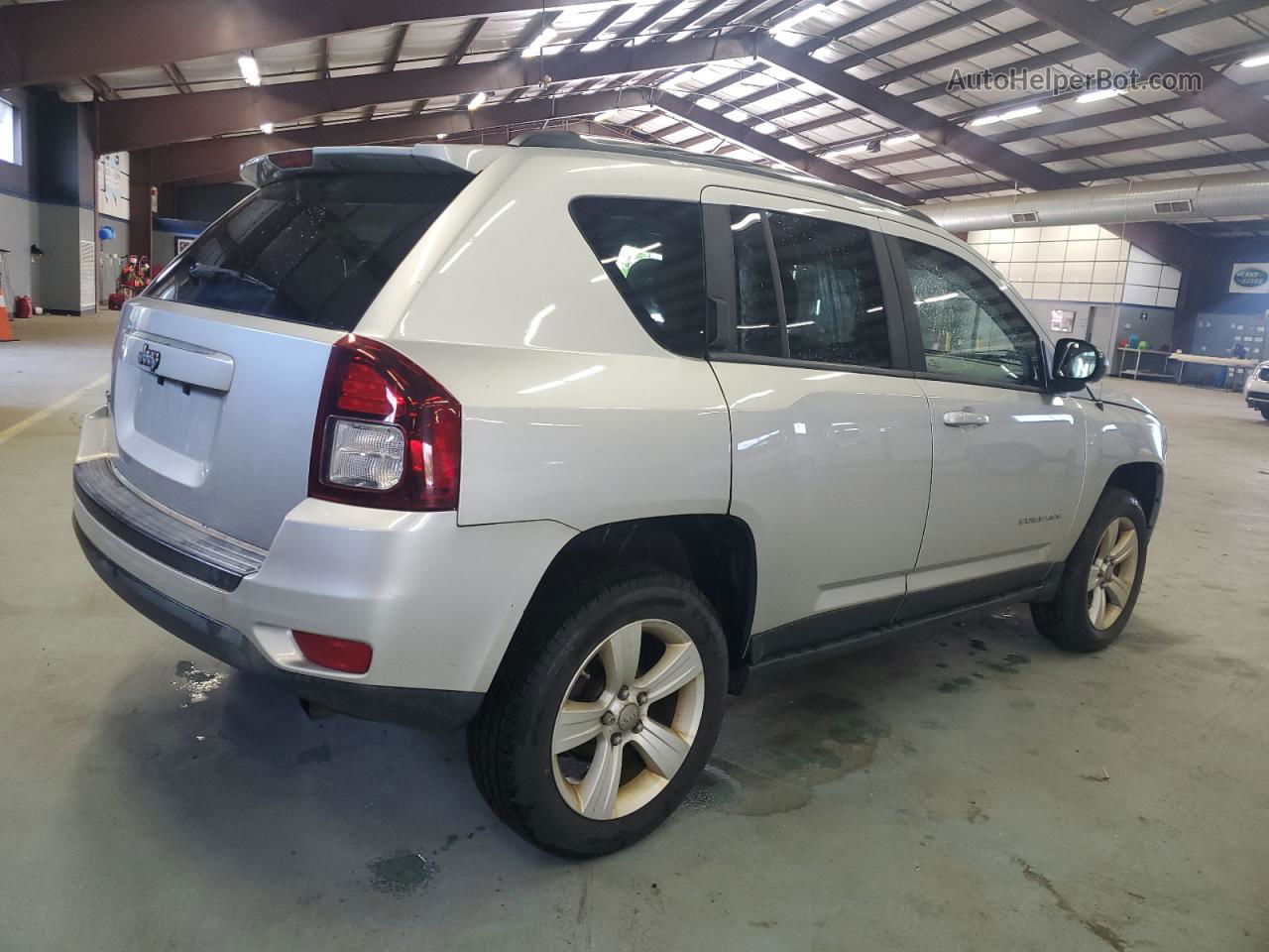 2014 Jeep Compass Sport Silver vin: 1C4NJDBB6ED536749