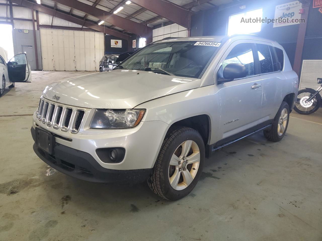 2014 Jeep Compass Sport Silver vin: 1C4NJDBB6ED536749