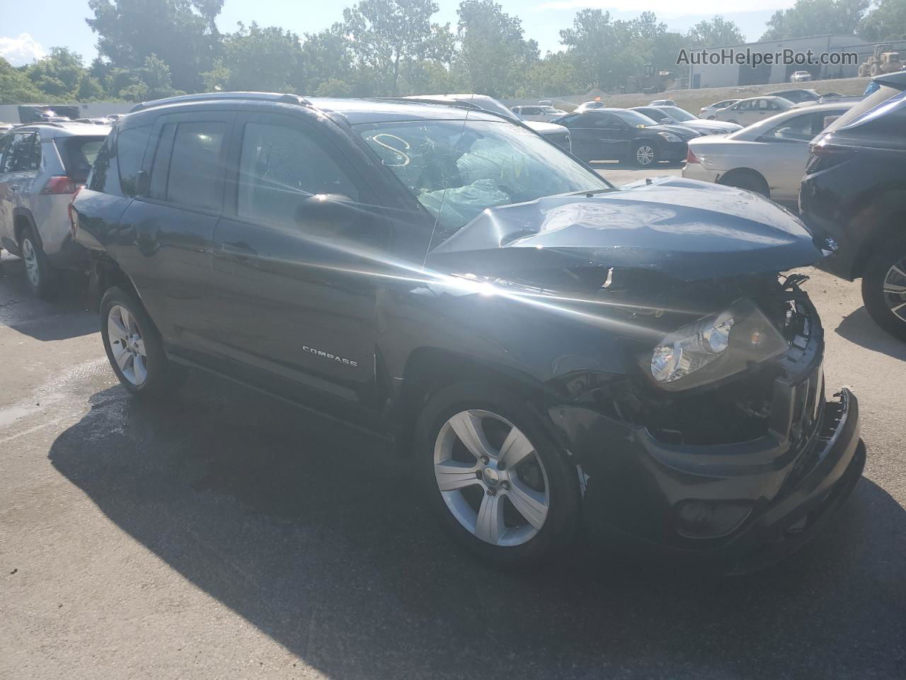 2014 Jeep Compass Sport Charcoal vin: 1C4NJDBB6ED892246