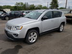 2013 Jeep Compass Sport Silver vin: 1C4NJDBB7DD243389