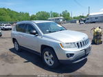 2013 Jeep Compass Sport Silver vin: 1C4NJDBB7DD248625