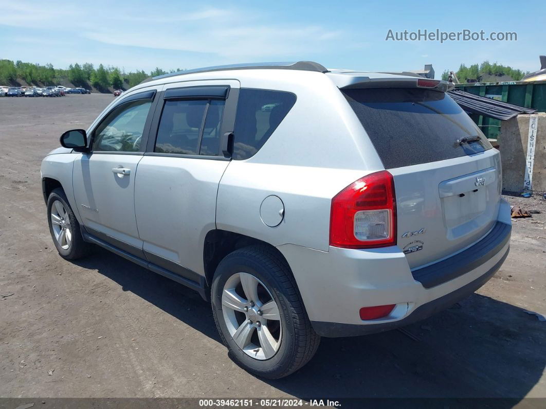 2013 Jeep Compass Sport Silver vin: 1C4NJDBB7DD248625