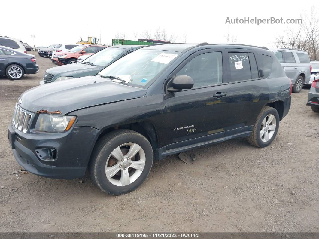 2014 Jeep Compass Sport Черный vin: 1C4NJDBB7ED592537