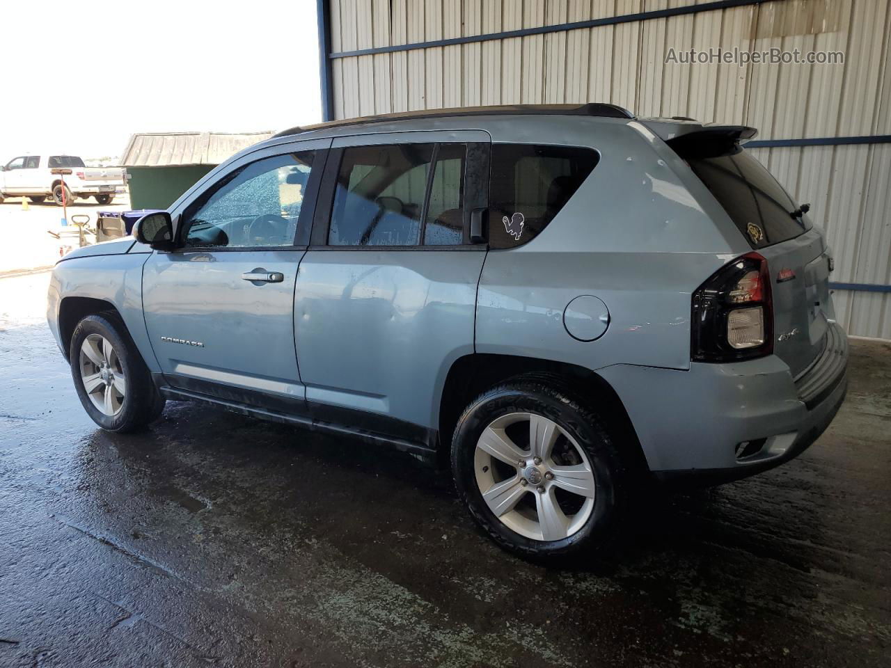 2014 Jeep Compass Sport Blue vin: 1C4NJDBB7ED593235