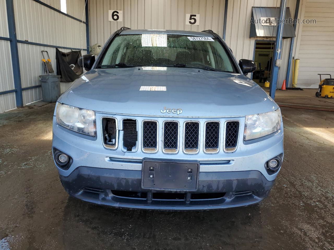 2014 Jeep Compass Sport Синий vin: 1C4NJDBB7ED593235