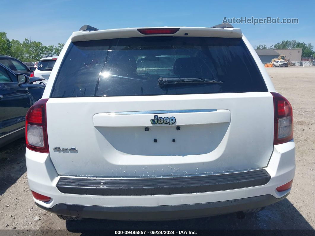 2014 Jeep Compass Sport White vin: 1C4NJDBB7ED828734