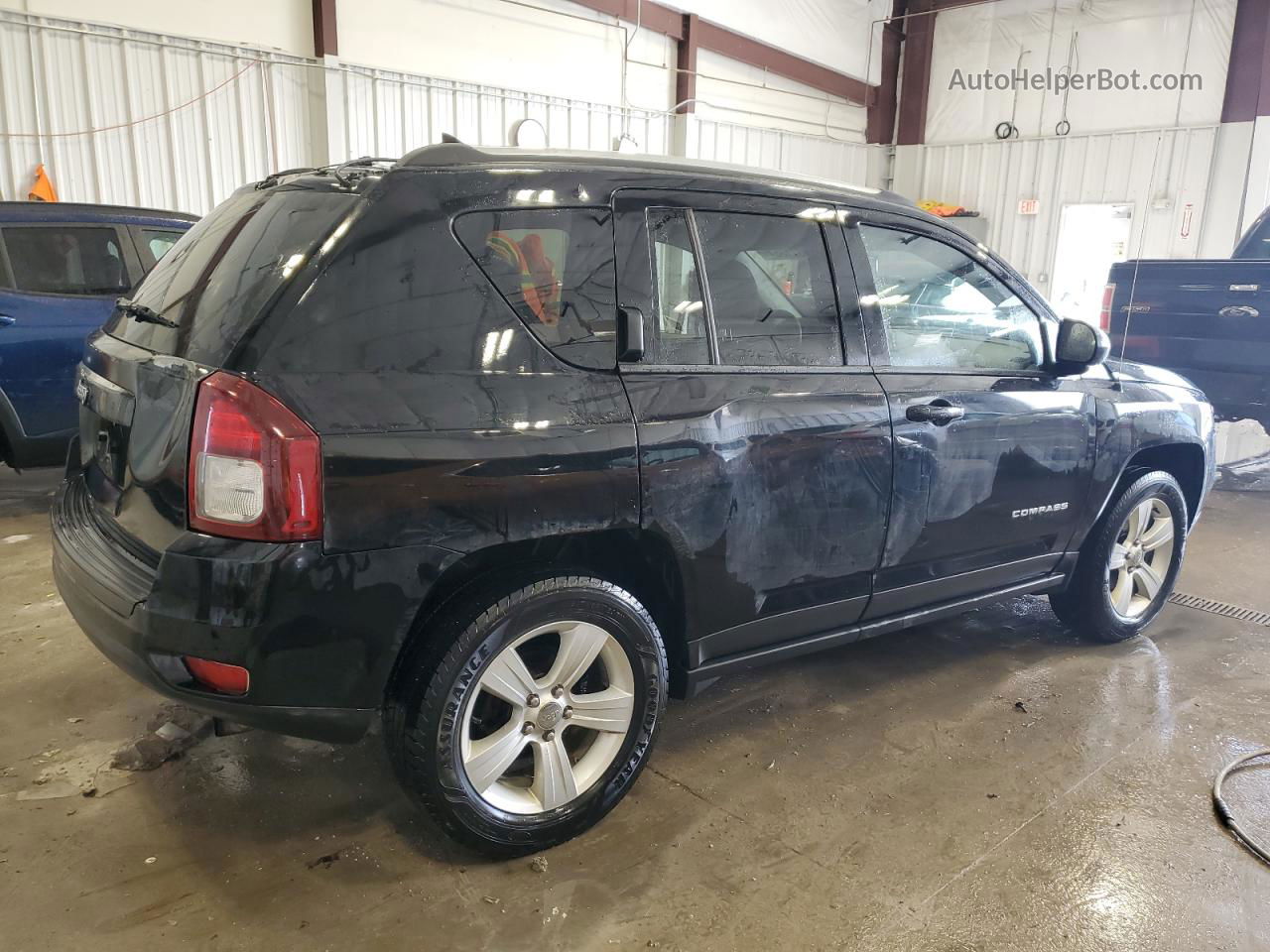 2016 Jeep Compass Sport Black vin: 1C4NJDBB7GD556513