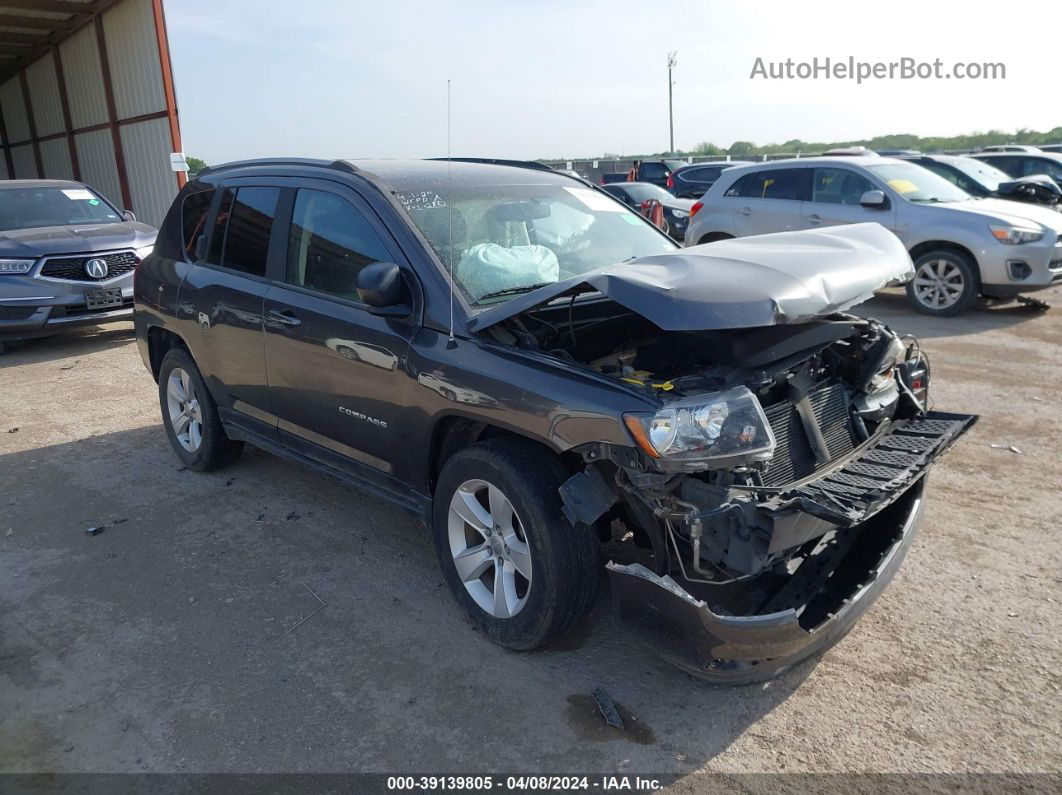 2016 Jeep Compass Sport Gray vin: 1C4NJDBB7GD777965