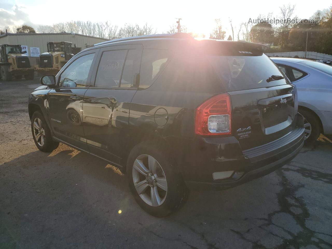 2013 Jeep Compass Sport Black vin: 1C4NJDBB8DD248620