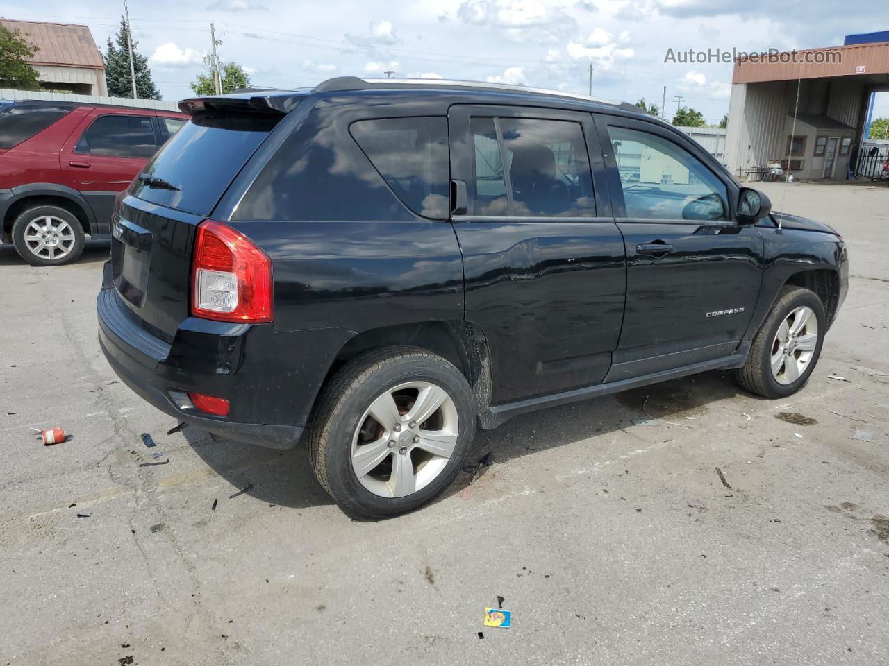 2013 Jeep Compass Sport Black vin: 1C4NJDBB8DD271489