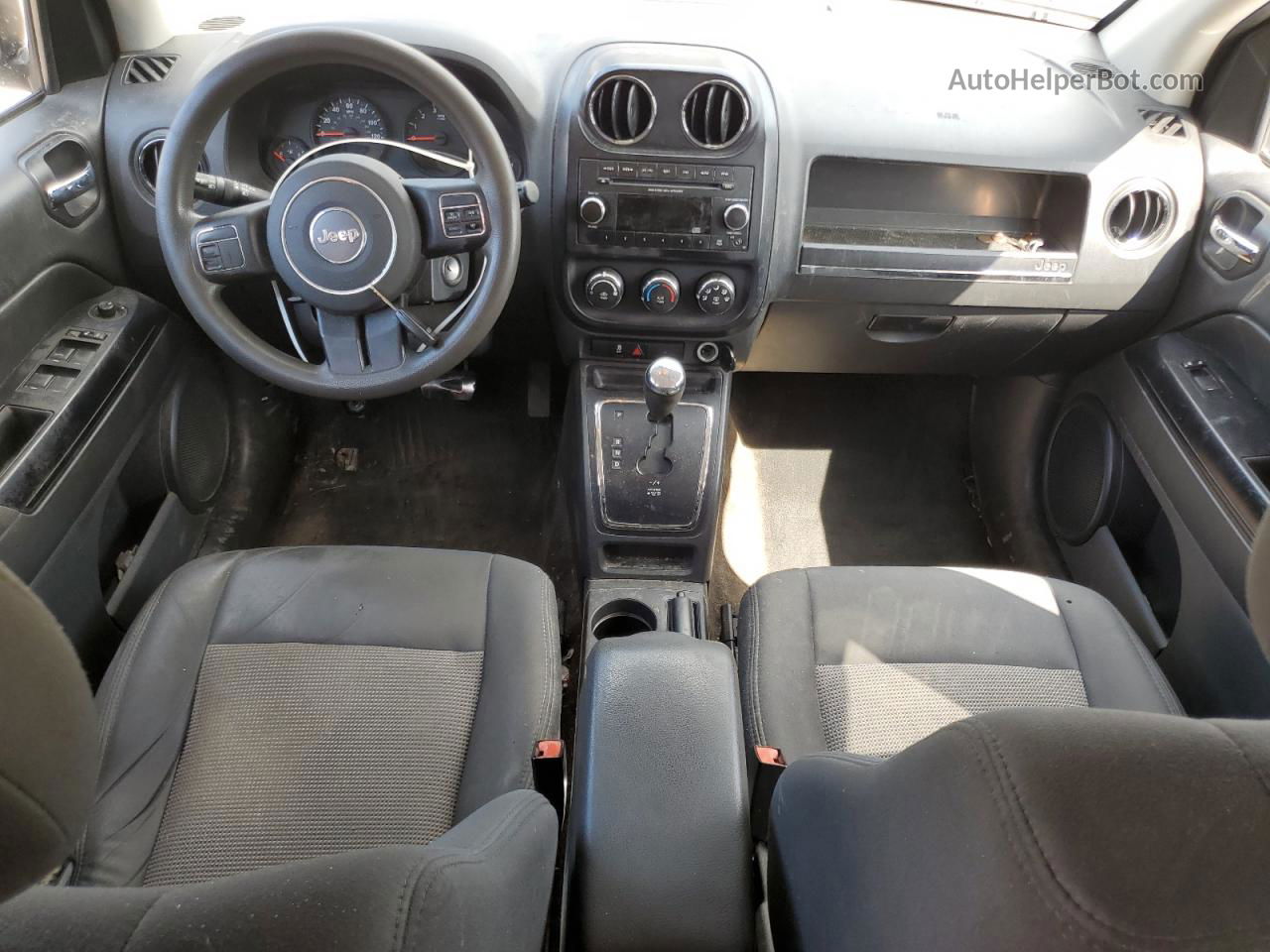 2013 Jeep Compass Sport Черный vin: 1C4NJDBB8DD271489