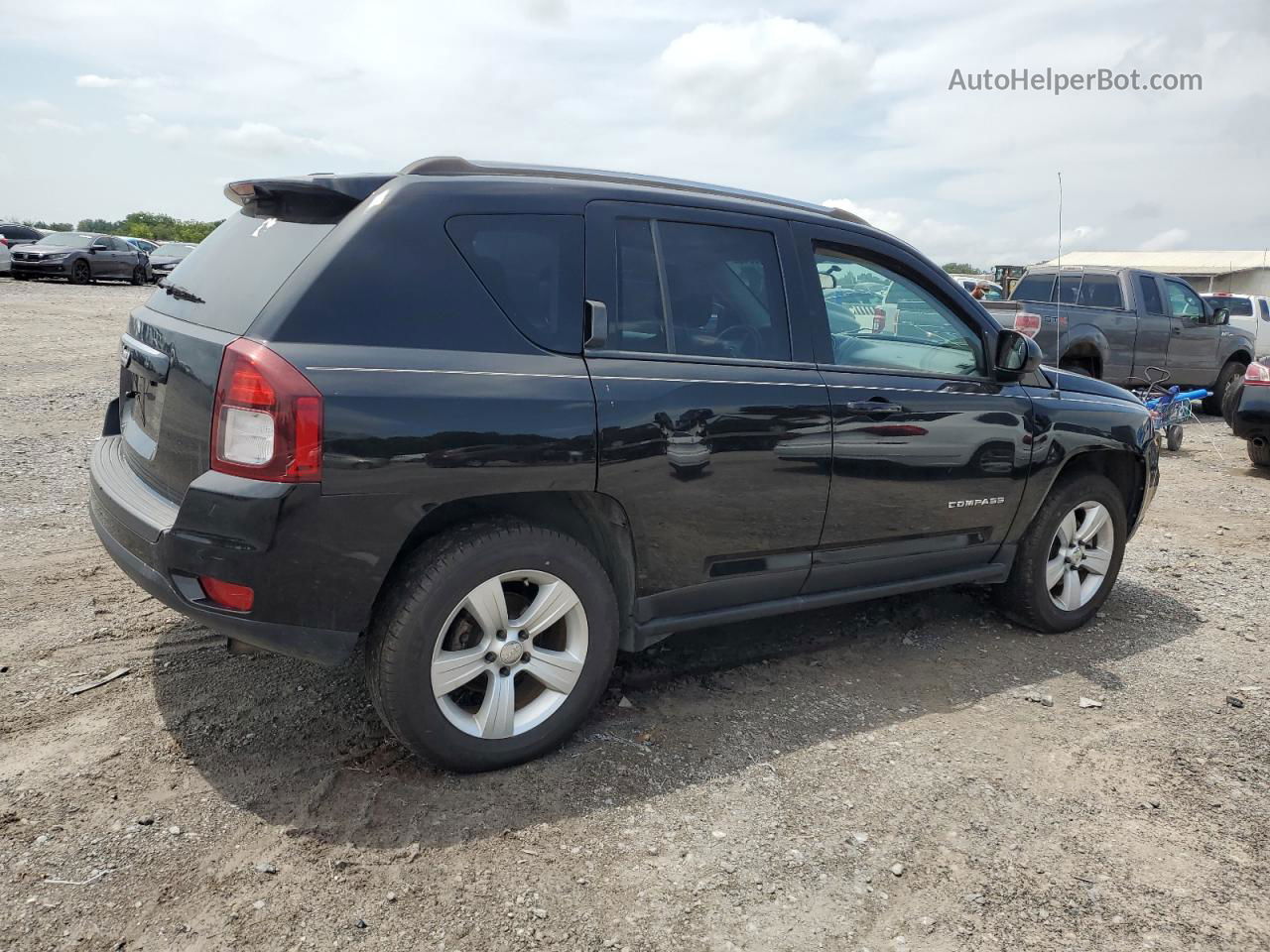 2014 Jeep Compass Sport Black vin: 1C4NJDBB8ED879949