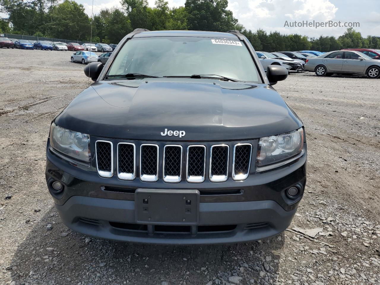 2014 Jeep Compass Sport Black vin: 1C4NJDBB8ED879949