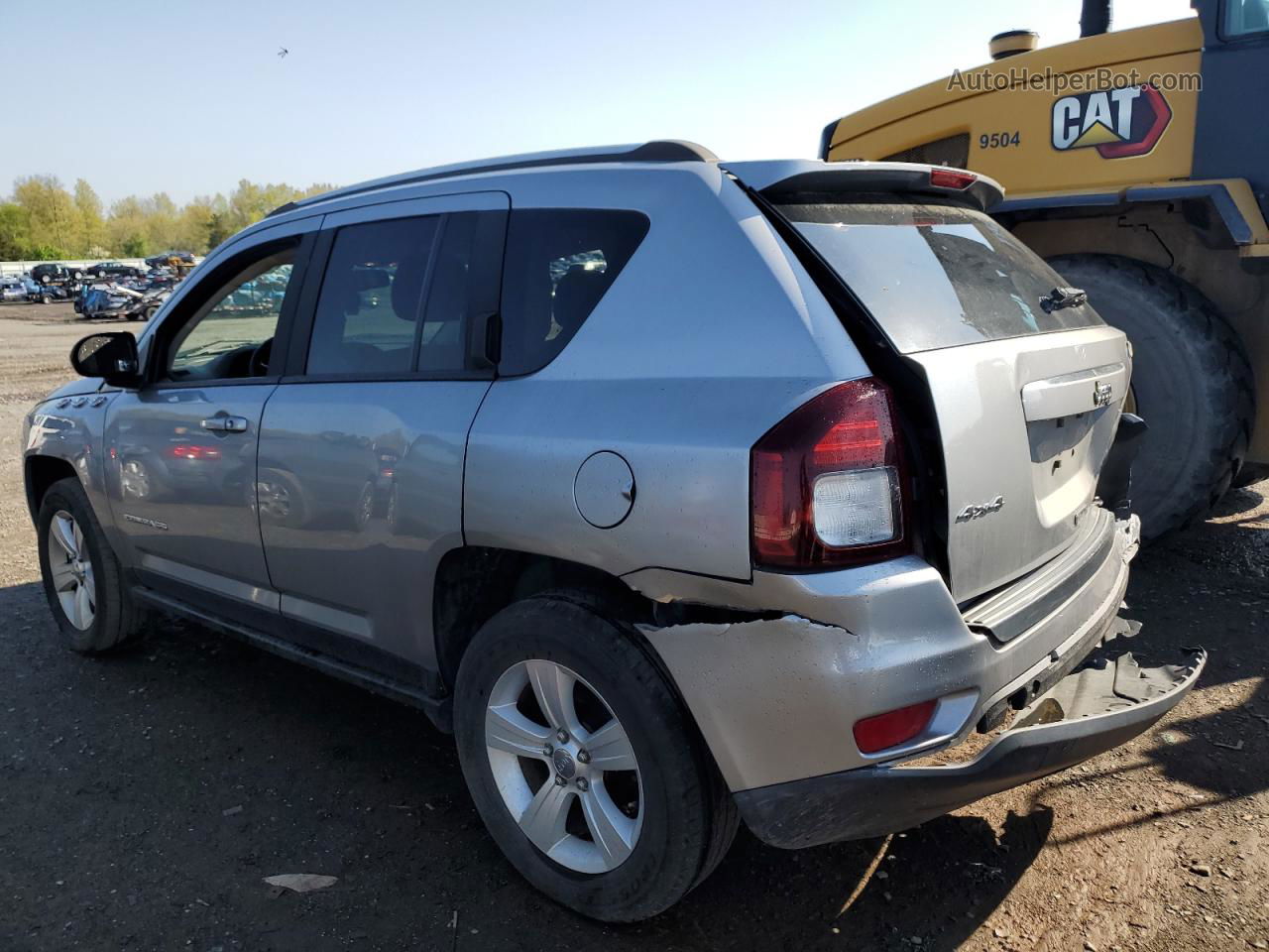 2016 Jeep Compass Sport Gray vin: 1C4NJDBB8GD659021